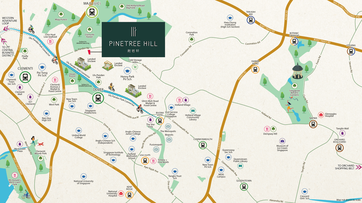 PineTree Hill Location Map